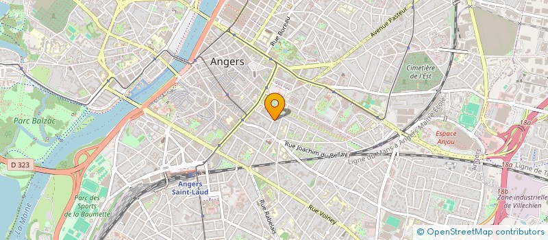 localisation de l'entreprise MONSIEUR PHILIPPE VINCELOT à ANGERS