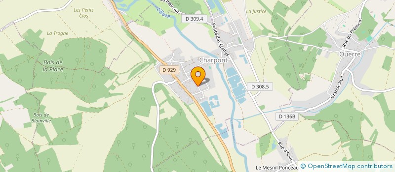 localisation de l'entreprise MONSIEUR PHILIPPE VINCENDEAU à CHARPONT
