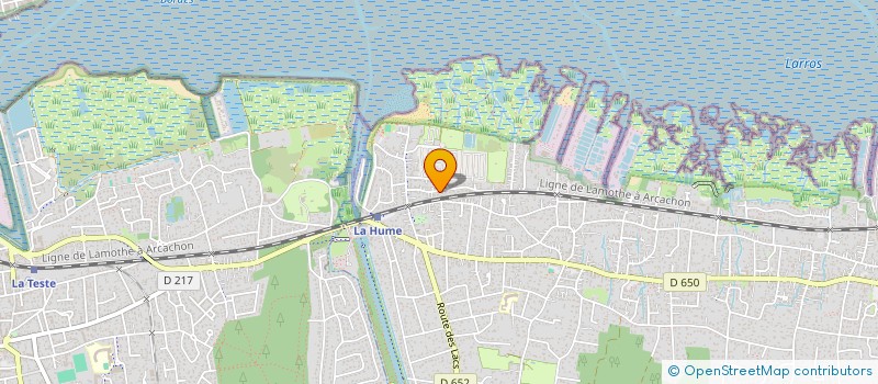 localisation de l'entreprise MONSIEUR PHILIPPE VINOUZE  GUJAN-MESTRAS