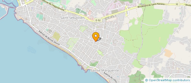 localisation de l'entreprise MONSIEUR PHILIPPE VINTRAS à PORNICHET