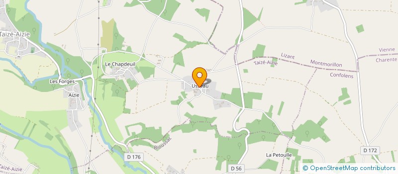 localisation de l'entreprise MONSIEUR PHILIPPE VIOLET  TAIZE-AIZIE