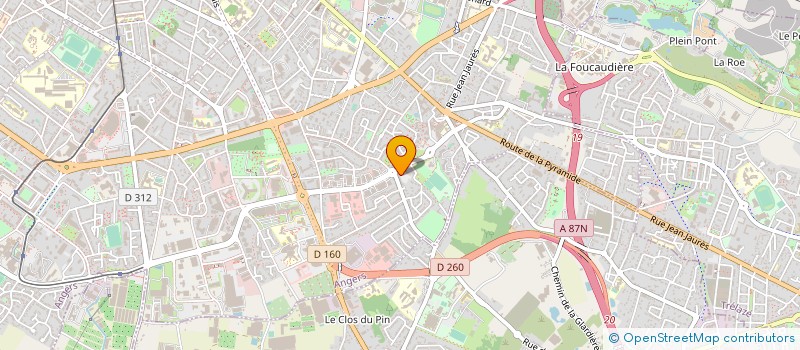 localisation de l'entreprise MONSIEUR PHILIPPE VION à ANGERS