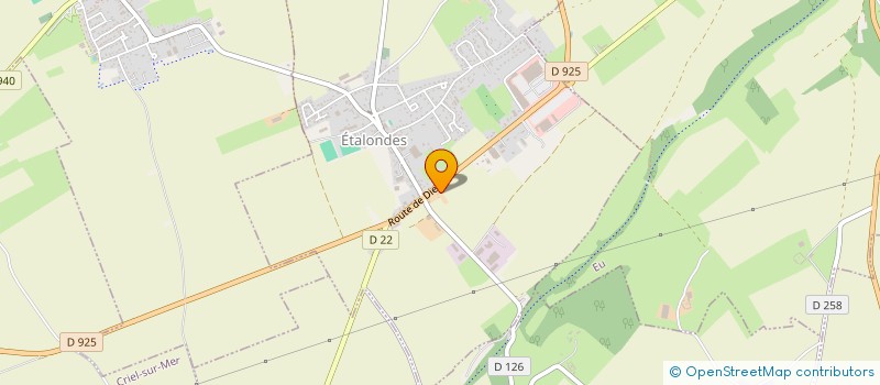 localisation de l'entreprise MONSIEUR PHILIPPE VIRMONTOIS  ETALONDES