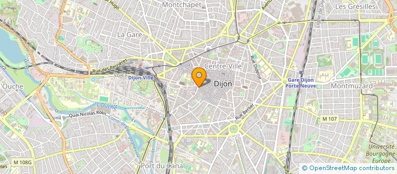 localisation de l'entreprise MONSIEUR PHILIPPE VOGEL à DIJON