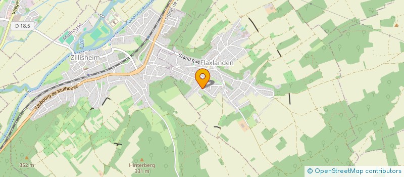 localisation de l'entreprise MONSIEUR PHILIPPE VOGEL  FLAXLANDEN