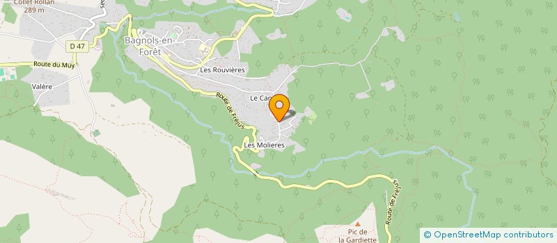 localisation de l'entreprise MONSIEUR PHILIPPE VOGLER  BAGNOLS-EN-FORET