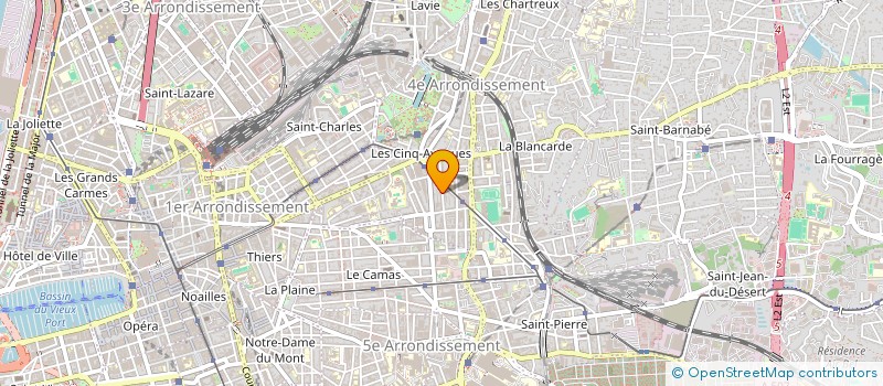 localisation de l'entreprise MONSIEUR PHILIPPE VOIRIN à MARSEILLE