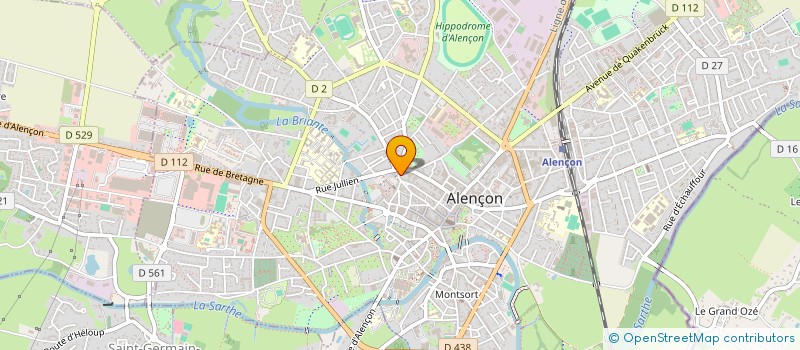 localisation de l'entreprise MONSIEUR PHILIPPE VOISIN à ALENCON
