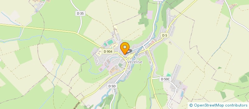 localisation de l'entreprise MONSIEUR PHILIPPE VOLLOT  VEZELISE