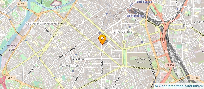localisation de l'entreprise MONSIEUR PHILIPPE VOLSFELTS à LILLE