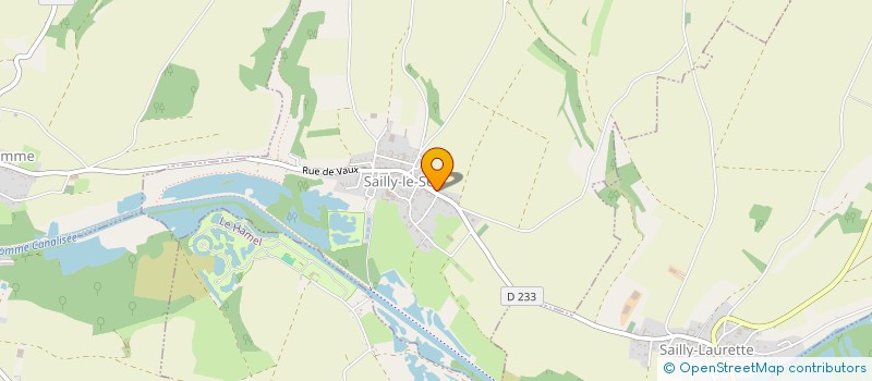 localisation de l'entreprise MONSIEUR PHILIPPE VRAU  SAILLY-LE-SEC