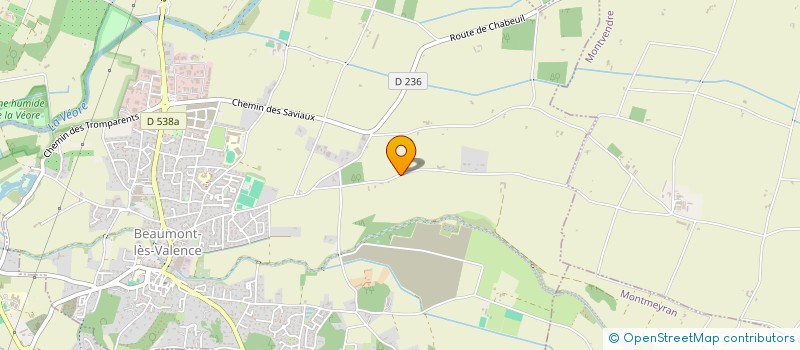 localisation de l'entreprise MONSIEUR PHILIPPE VUILLERMET à BEAUMONT-LES-VALENCE