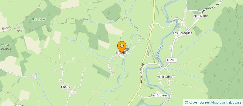 localisation de l'entreprise MONSIEUR PHILIPPE VUILLEUMIER  VIRY