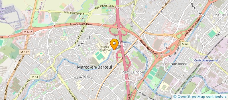 localisation de l'entreprise MONSIEUR PHILIPPE VYNCKIER-LOBROS à MARCQ-EN-BARŒUL