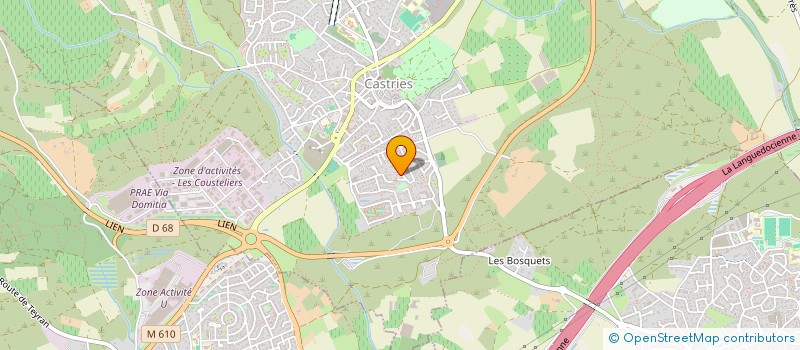 localisation de l'entreprise MONSIEUR PHILIPPE WAELES  CASTRIES