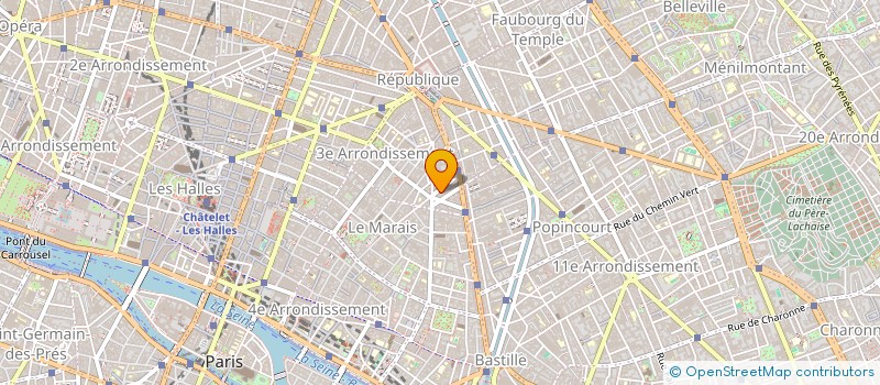 localisation de l'entreprise MONSIEUR PHILIPPE WALTER  PARIS