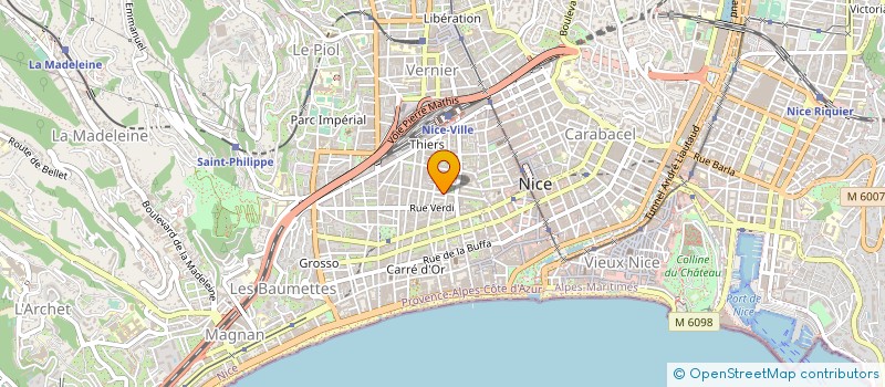 localisation de l'entreprise MONSIEUR PHILIPPE WAREMBOURG à NICE