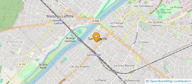 localisation de l'entreprise MONSIEUR PHILIPPE WEISS à CHELLES