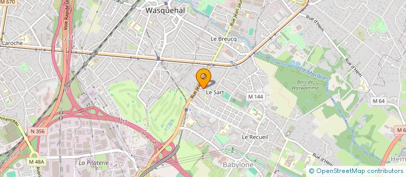 localisation de l'entreprise MONSIEUR PHILIPPE WILLETTE  VILLENEUVE-D'ASCQ