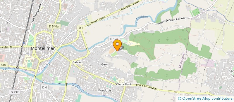 localisation de l'entreprise MONSIEUR PHILIPPE WINAUD TUMBACH  MONTBOUCHER-SUR-JABRON