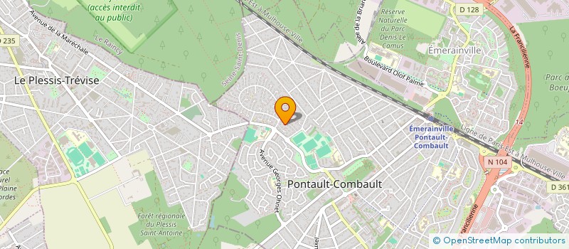 localisation de l'entreprise MONSIEUR PHILIPPE WINCKELMANN à PONTAULT-COMBAULT