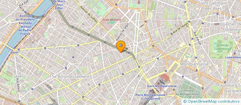 localisation de l'entreprise MONSIEUR PHILIPPE WOUTERS  PARIS