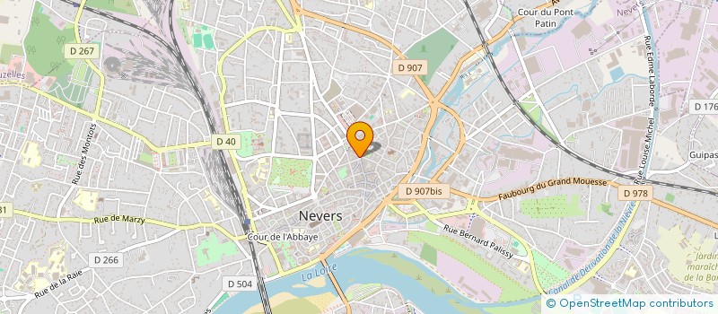 localisation de l'entreprise MONSIEUR PHILIPPE XUEREF à NEVERS