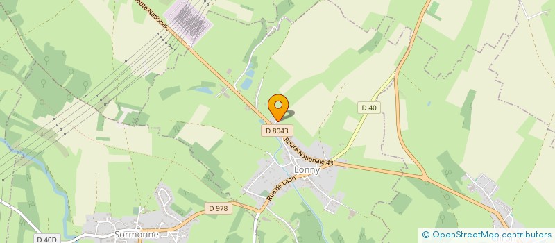 localisation de l'entreprise MONSIEUR PHILIPPE YERNAUX  LONNY