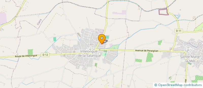 localisation de l'entreprise MONSIEUR PHILIPPE YON  VILLELONGUE-DE-LA-SALANQUE