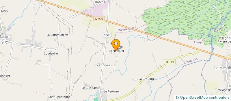 localisation de l'entreprise MONSIEUR PHILIPPE YON à FEUGERES