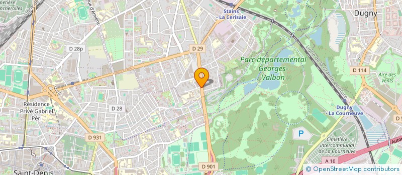 localisation de l'entreprise MONSIEUR PHILIPPE YU à STAINS