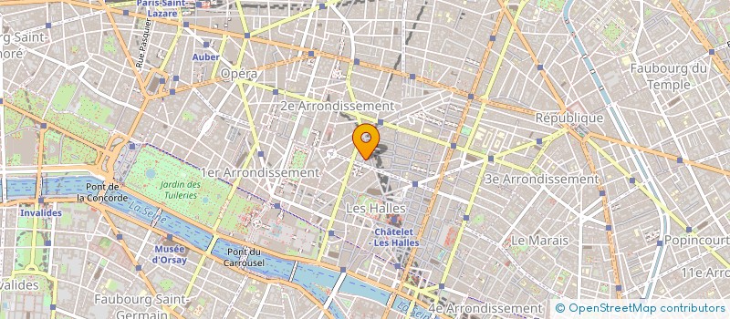 localisation de l'entreprise MONSIEUR PHILIPPE YVON  PARIS