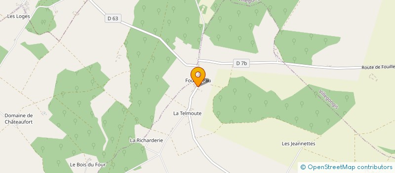 localisation de l'entreprise MONSIEUR PHILIPPE YVON à CHEZELLES