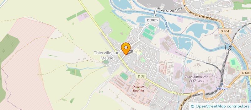 localisation de l'entreprise MONSIEUR PHILIPPE ZACCARIA à THIERVILLE-SUR-MEUSE