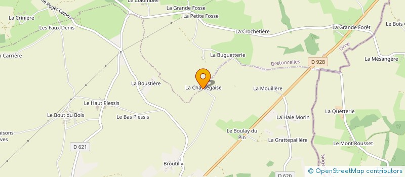 localisation de l'entreprise MONSIEUR PHILIPPE ZAMBO à BRETONCELLES