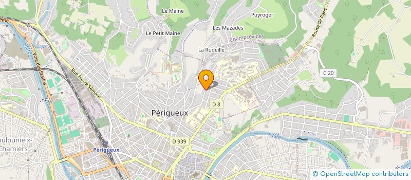 localisation de l'entreprise MONSIEUR PHILIPPE ZAMBOTTO à PERIGUEUX