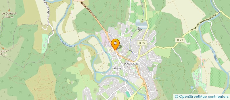 localisation de l'entreprise MONSIEUR PHILIPPE ZAMMIT  QUISSAC