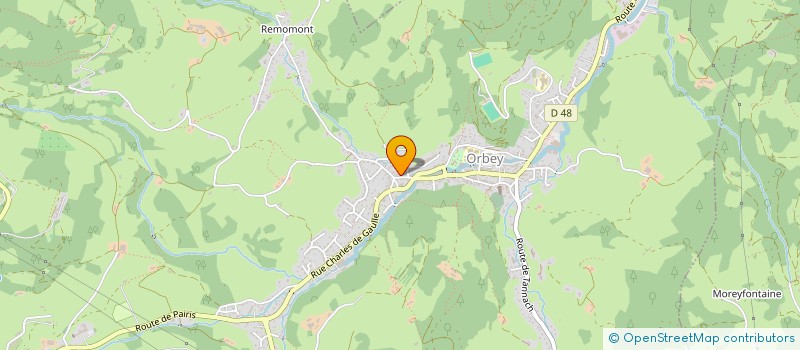 localisation de l'entreprise MONSIEUR PHILIPPE ZANN  ORBEY