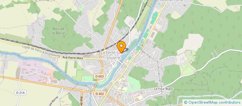 localisation de l'entreprise MONSIEUR PHILIPPE ZARKA à LA FERTE-SOUS-JOUARRE