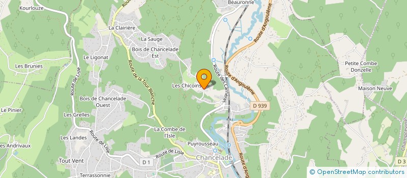 localisation de l'entreprise MONSIEUR PHILIPPE ZAWISMY  CHANCELADE