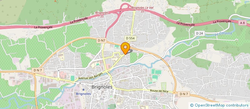 localisation de l'entreprise MONSIEUR PHILIPPE ZENDJIRDJIAN à BRIGNOLES