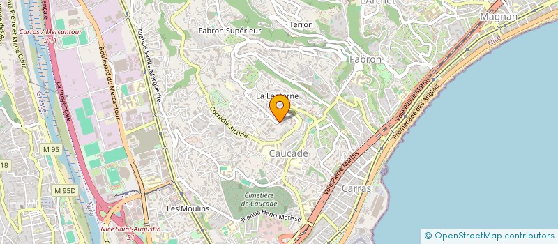 localisation de l'entreprise MONSIEUR PHILIPPE ZERBIB à NICE