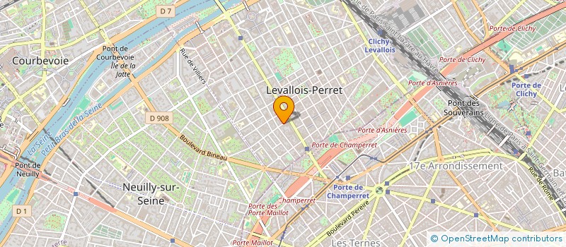 localisation de l'entreprise MONSIEUR PHILIPPE ZERR à LEVALLOIS-PERRET