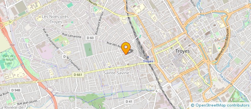 localisation de l'entreprise MONSIEUR PHILIPPE ZINS  SAINTE-SAVINE