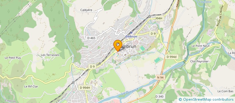 localisation de l'entreprise MONSIEUR PHILIPPE ZISLIN à EMBRUN