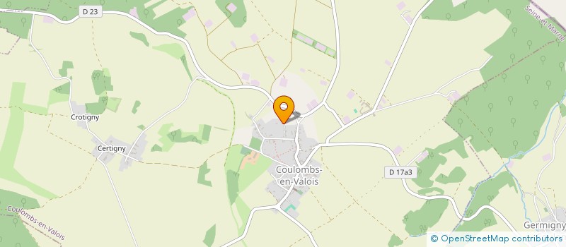 localisation de l'entreprise MONSIEUR PHILIPPE ZITO  COULOMBS-EN-VALOIS
