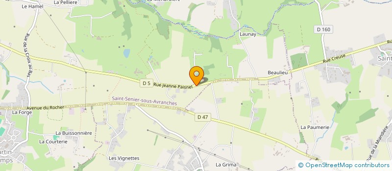 localisation de l'entreprise MONSIEUR PHILIPPE ZOUAGHI  SAINT-SENIER-SOUS-AVRANCHES