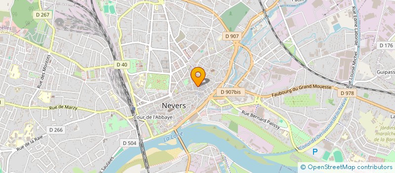 localisation de l'entreprise MONSIEUR PHILIPPE ZUNINO  NEVERS