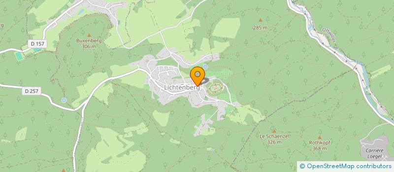 localisation de l'entreprise MONSIEUR PHILIPPE ZWIEBEL  LICHTENBERG