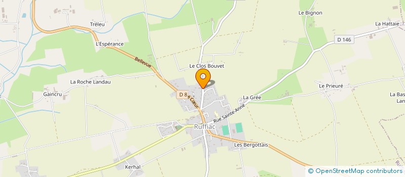 localisation de l'entreprise MONSIEUR PHILIPPE ZYLKA  RUFFIAC